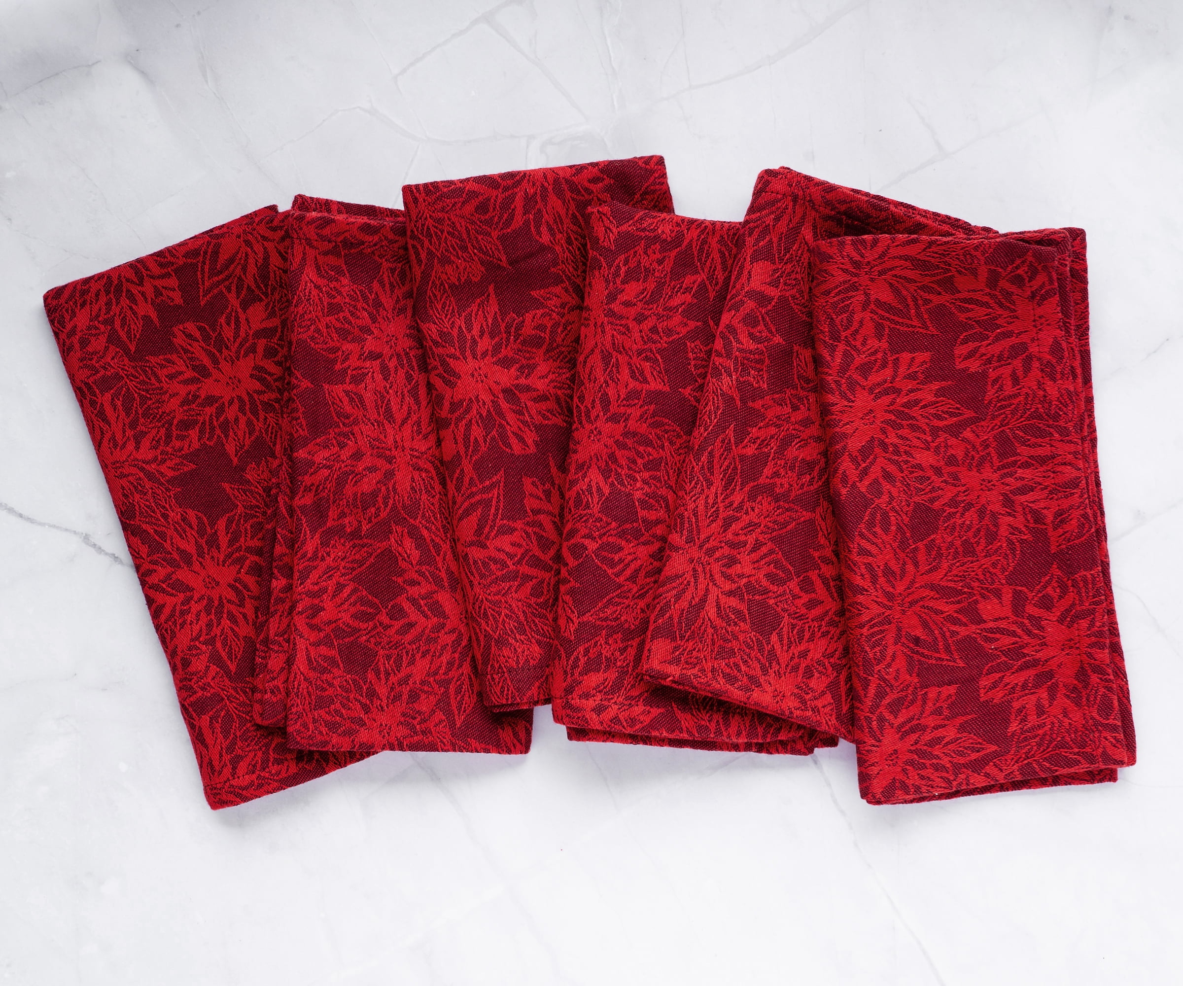 Hausattire Cloth Napkins Set of 12 (18x18 Inches) Navy - Cotton
