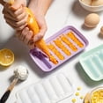 thumbnail image 5 of Vacemry Silicone Sausage Molds 6-Cavity Reusable Sausage Stick Maker With Lid Dishwasher Safe For Homemade Little One Food Hot Dogs Sausage Kitchen Baking Cooking Tools, 5 of 5