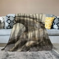 thumbnail image 2 of Shiartex Horse Print Throw Blanket for Bed Sofa Living Room Decor All Seasons Comfort Lightweight Anti-Wrinkle 40x50in, 2 of 6