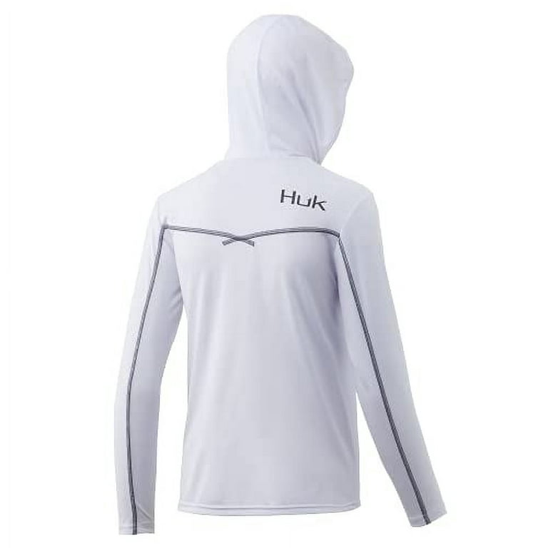  HUK Icon X Hoodie  Kids Long-Sleeve Shirt with Sun Protection:  Clothing, Shoes & Jewelry
