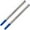 2pcs Blue, variant on L 109mm 0.7 mm Tip Rollerball Pen Refills Ballpen for Waterman S0112670 German Ink 54090 540951