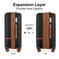 thumbnail image 2 of Luggage Joyway Carry On de 20 pulgadas, ampliable con rueda giratoria, 2 of 9