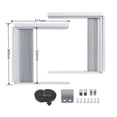 thumbnail image 1 of Deflector de persiana para aire acondicionado de ventana, máquina de ventana, aire acondicionado móvil, accesorios de aire acondicionado portátil, 1 of 4