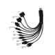 thumbnail image 2 of sweethay Cable de carga de teléfono móvil portátil Cable de carga electrónica USB Reemplazo de teléfono móvil de viaje portátil Videojuegos y accesorios, 2 of 6