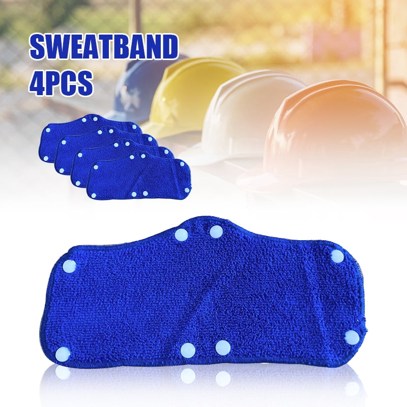 4PCS Hard Hat Sweatband Polyester Hard 