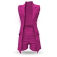 thumbnail image 2 of CONJUNTO SHORT Y CHALECO LARGO MagentaMediana, 2 of 3