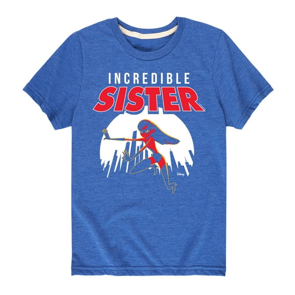 The Incredibles - Incredible Sister - Toddler and Youth Short Sleeve Graphic T-Shirt