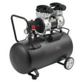 thumbnail image 1 of KFFKFF Air Compressor with 15 Gallon Steel Tank, 2HP, 5.3 CFM@90 PSI, Oil-Free Operation & Max 125PSI. Quiet 78dB for Auto Repairs, Tire Inflation & Spray Paint, 1 of 9
