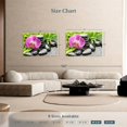 thumbnail image 4 of Elephant Stock Zen Stones For Spa Wall Art - Horizontal Canvas Wall Art - Living Room Wall Decor - Wellness Canvas - Green And Black Decor - 48" x 32", 4 of 8