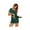 Dark Green, variant on Ekouaer Pajama Set for Women 2 Piece Lounge Set Short Sleeve Tops and Shorts Soft Sleepwear