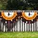 thumbnail image 1 of Banderas de Halloween, Banderolas, Vallas, Colgantes para Pared, Decoraciones para Interior y Exterior, Bandera con Forma de Abanico - A, 1 of 6