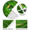 thumbnail image 2 of Coolnut St. Patrick's Day Christmas Tree Skirt 36", St. Patrick's Day Tree Skirt Double Layers Polyester Easter Tree Skirt for St. Patrick's Day Holiday Party Decoration, 2 of 6