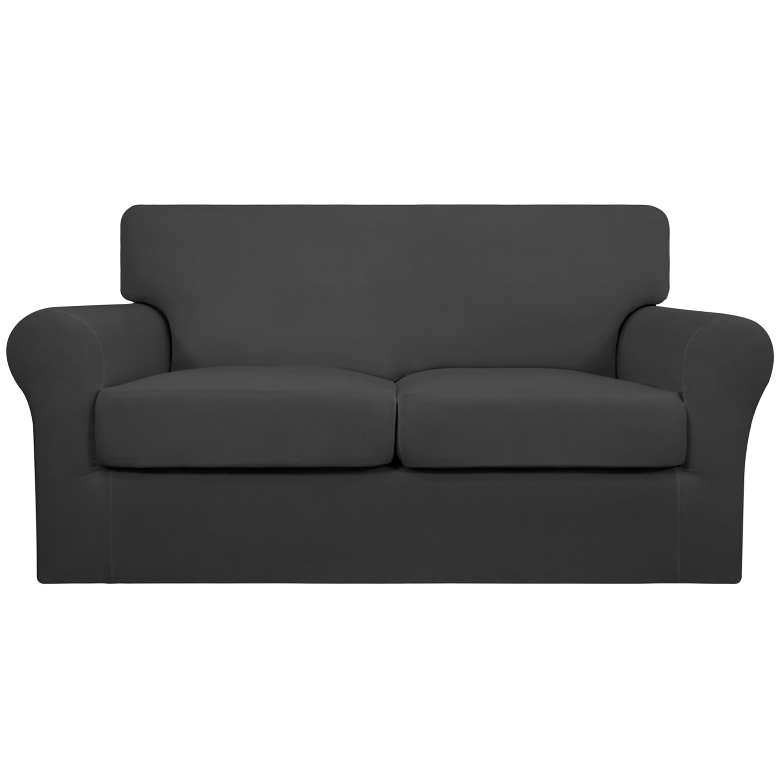 NEW Details about   Perfect Fit NeverWet 1-Piece Loveseat Slipcover in Grey 
