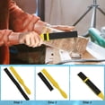 thumbnail image 4 of piezas de pulidora de joyas, papel de lija plano para joyería, papel de lija para reparación de joyas de metal, amarillo, amarillo, 4 of 5