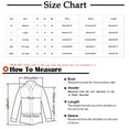 thumbnail image 5 of Womens Lightweight Jackets Women's Rain Jacket Waterproof Outdoor Hood Jacket Plus Size Long Sleeve Winter Jacket Travel Snow Ski Parka Coat Fall Jacket, 5 of 5