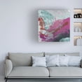 thumbnail image 3 of Canvas Wall Art - Ethan Harper 'Magenta and Patina III' Wall Art for Living Room, Bedroom, or Office Décor by Trademark Fine Art - 35 x 35 Inches, 3 of 4