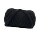 thumbnail image 1 of Hilo de lana grueso para tejer brazos, hilos de ganchillo para tejer, hilo voluminoso, hilo de peso para sombreros, suéter, cojín, cerca de cama Negro Sunnimix Hilo de lana grueso, 1 of 8