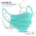 thumbnail image 4 of Cubrebocas De Tela Jiuyu Colores Azul, 4 of 8