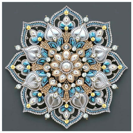 5D DIY Diamond Painting Kits, Pearl Flowers Special Diamond DIY Art Kits for Adults for Home Decoration and Gift Selection