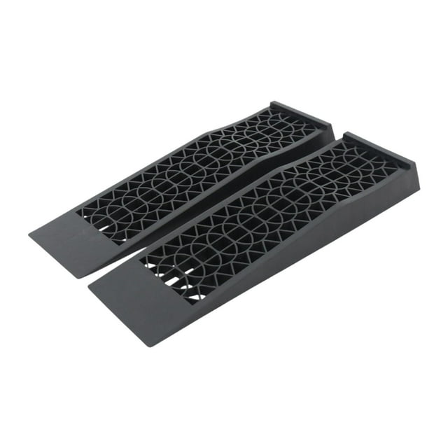 Rampas para autos de 2 piezas, capacidad de 6600 libras por par, cambios de aceite, mantenimiento de ruedas Sin textura de flor