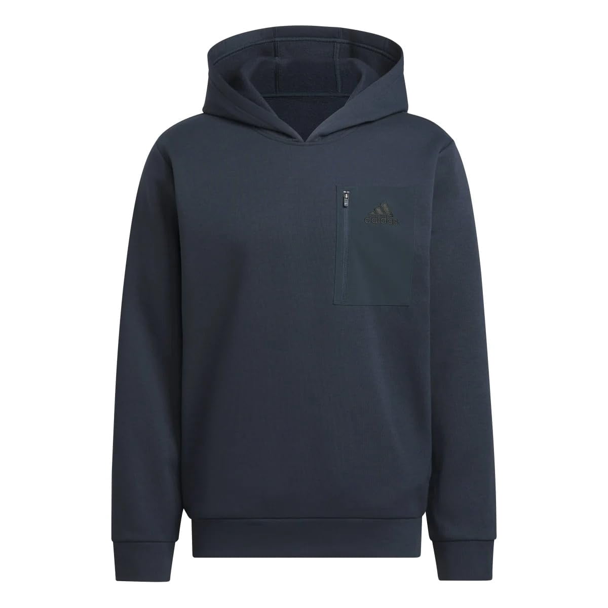 adidas Men�s Regular Fit Kangaroo Pockets Hoodie - Blue (Aurink), Small