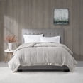 thumbnail image 2 of Lightweight Down Alternative Blanket with Satin Trim Grey King, 2 of 7