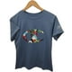 thumbnail image 1 of Playera Champion Logo Tee Seas para Mujer. GPWSS25010622 azul acero S, 1 of 2