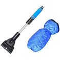 thumbnail image 1 of Winter Machine Extendable Car Cleaning Ice Scraper Snow Shovel Car Windshield Snow Brush with Gloves Auto Window Snow Remover goodthing (Color : Black), 1 of 7