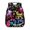 Graffiti Dinosaur Print, variant on Uorisanigo Blue Axolotl Print Kids Backpack for School Boys, Lightweight Bookbag for Preschool Elementary, Large Capacity Daypack with Side Pocket for Hiking Vacation