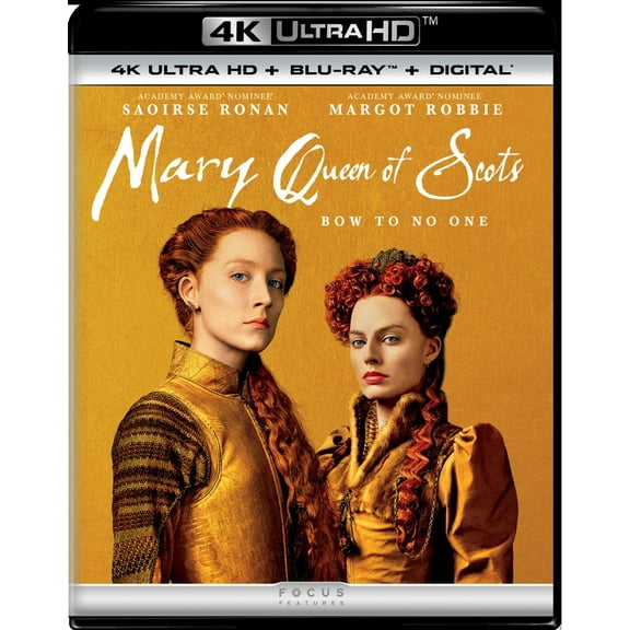 Mary, Queen of Scots (4K Ultra HD   Blu-ray   Digital Copy)