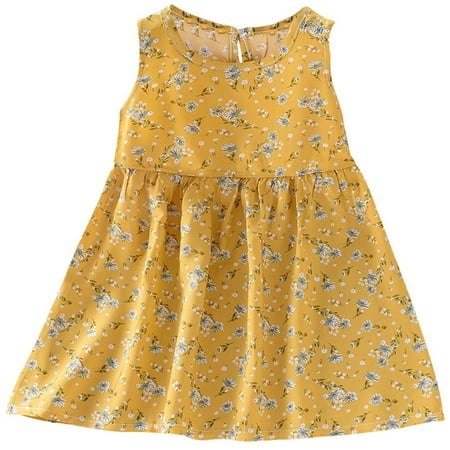 

LYXSSBYX Toddler Girl Dresses Princess Summer Toddler Baby Girls Sleeveless Dress Tank Dress Children s Clothing