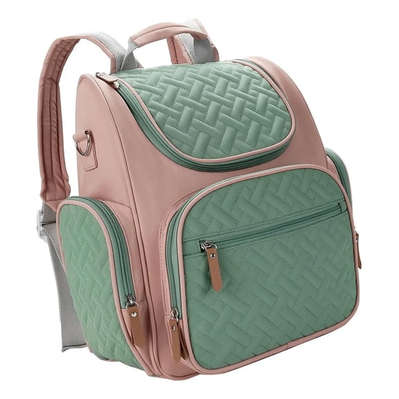 Baby Diaper Bag, Nursing Backpack, Pink