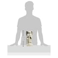 thumbnail image 2 of Roman 13.25" Kneeling Male Angel Outdoor Garden Statue, 2 of 2