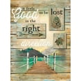 thumbnail image 2 of Rae, Marla 25x32 Black Ornate Wood Framed with Double Matting Museum Art Print Titled - The Right Direction, 2 of 4