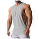 thumbnail image 2 of Men's Tank Top Muscle Men's Sports Casual Solid Color Men's Sleeveless Sweetheart T-shirtXL, 2 of 5