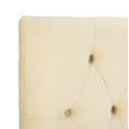 thumbnail image 4 of SAFAVIEH Axel Modern Glam Tufted Headboard, King, Buckwheat, 4 of 4