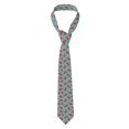thumbnail image 1 of Saiise Watermelon Print Men's Necktie Business Formal Wedding Gift for Men Soft Material with Anti-swing Design, 1 of 7
