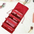 thumbnail image 1 of 4 In1 Makeup Box Portable Detachable Wash Pouch for Holiday Gifts (Red), 1 of 7