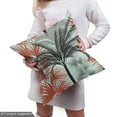 thumbnail image 5 of Ambesonne Tropical Fabric by the Yard Upholstery, Palm Trees Fashion Art, 10 Yards, Dark Salmon and Pale Grey, 5 of 5