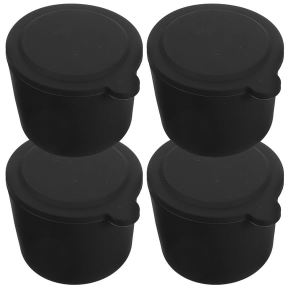 Homoyoyo Freezer Ice-Cream Container Ice Cream Mold Storage Holder 4Pcs