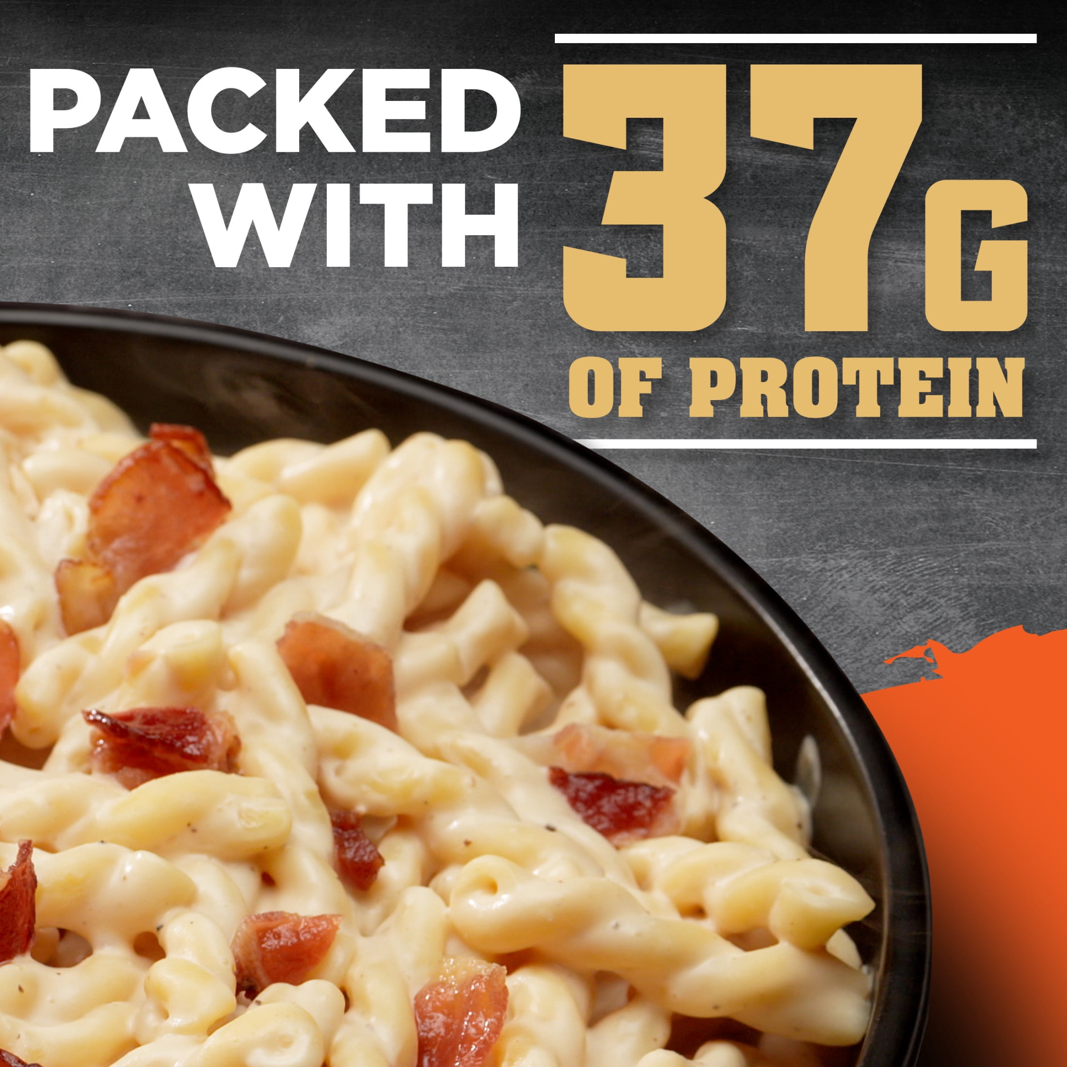 Devour Big Bowl White Cheddar Mac & Cheese with Bacon, 14 oz Box