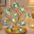 thumbnail image 5 of LED Fairy String Lights with Jasmine Flowers - Battery Operated Waterproof Decor for Weddings, Parties, Gardens, and Home - Romantic Warm Lighting for Indoor and Outdoor Use, 5 of 6