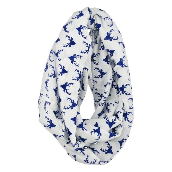 Bacati Muslin Nursing Scarf, Tribal Navy Buck