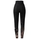 thumbnail image 4 of MKLEKYY Leggings de yoga para mujer, leggings deportivos de cintura alta, pantalones largos estampados, mallas de yoga, pantalones de entrenamiento elásticos, 4 of 4