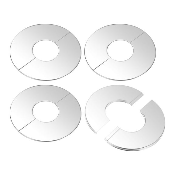 4-Pack Wall Split Flange, for 2 Inch/50mm OD Pipe 304 Stainless Steel Escutcheon Plate