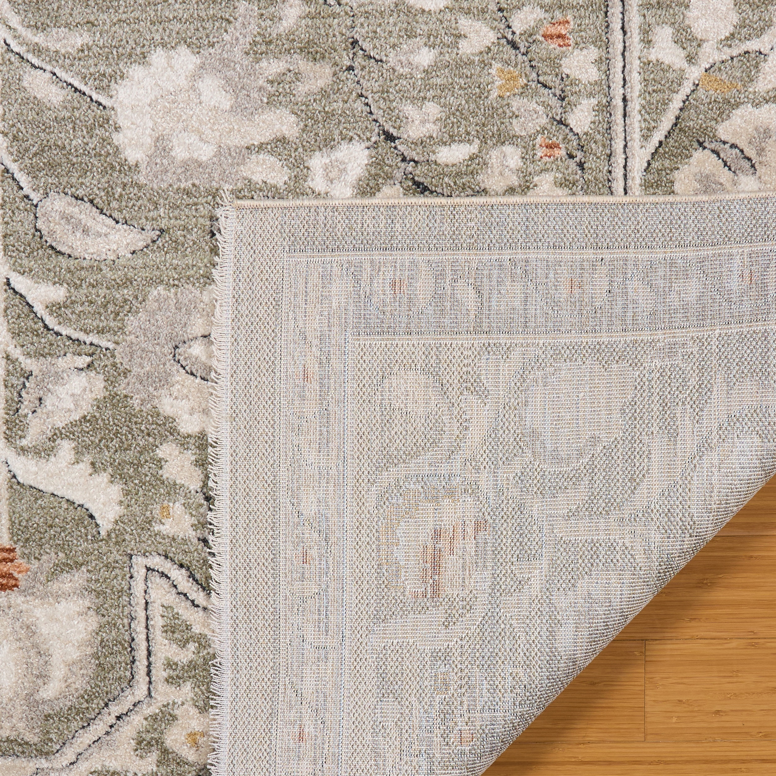 Paradis Orbis Traditional Oriental Green Area Rug, 6x9