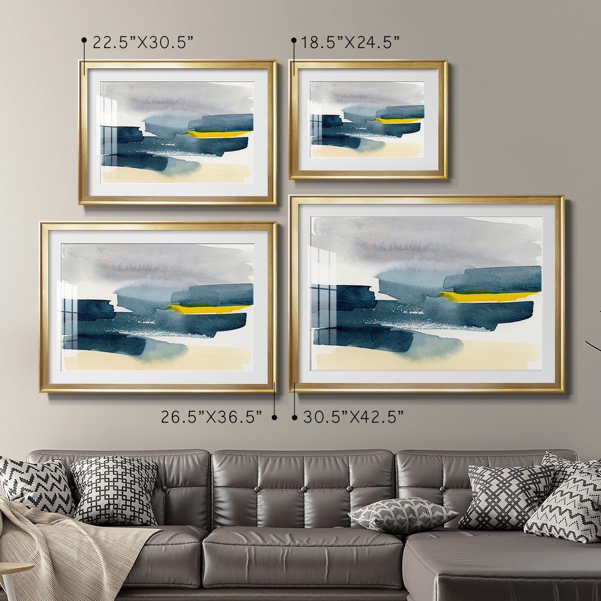 Peeking Sunshine IV Premium Framed Print - Ready to Hang