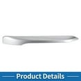 thumbnail image 6 of Headlight Trim Bezel Headlamp Bezel Headlight Cover Decor for BMW X1 F48 2016-2019 Pearl Silver Tone ABS 2 Pcs Front Left Front Right Car, 6 of 7