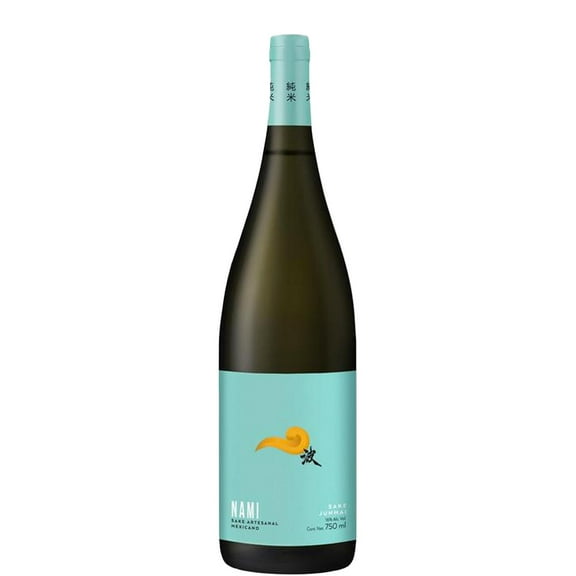 Vino de Arroz Nami Sake Junmai Ginjo 750 ml Nami Sake Junmai Ginjo