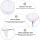 thumbnail image 2 of Tool Toys Kids Beach Nets Shelling Net Floating Bait Nets Extending Handle Net Fishing Accessory, 2 of 3